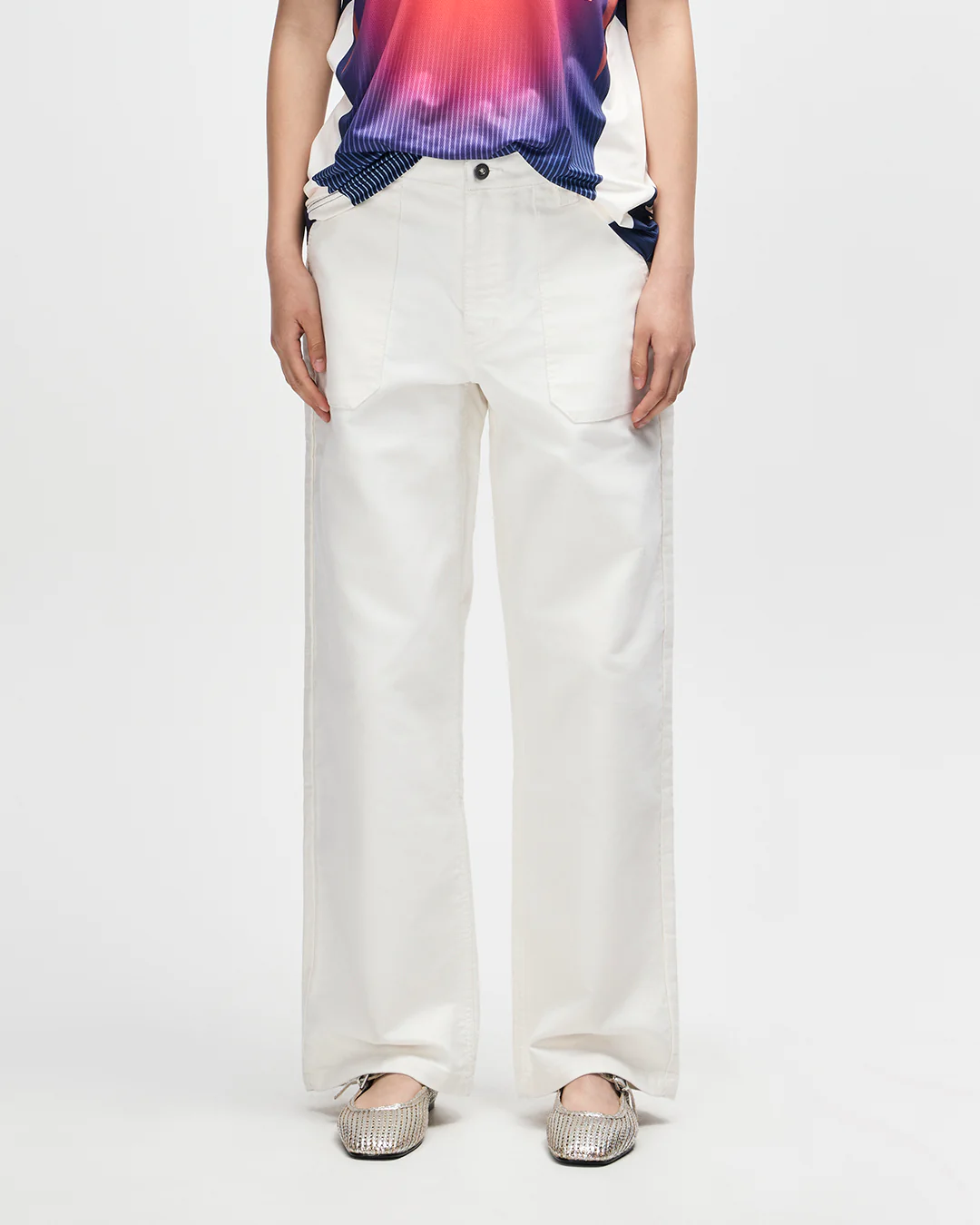 Mouton Pant - Whisper White