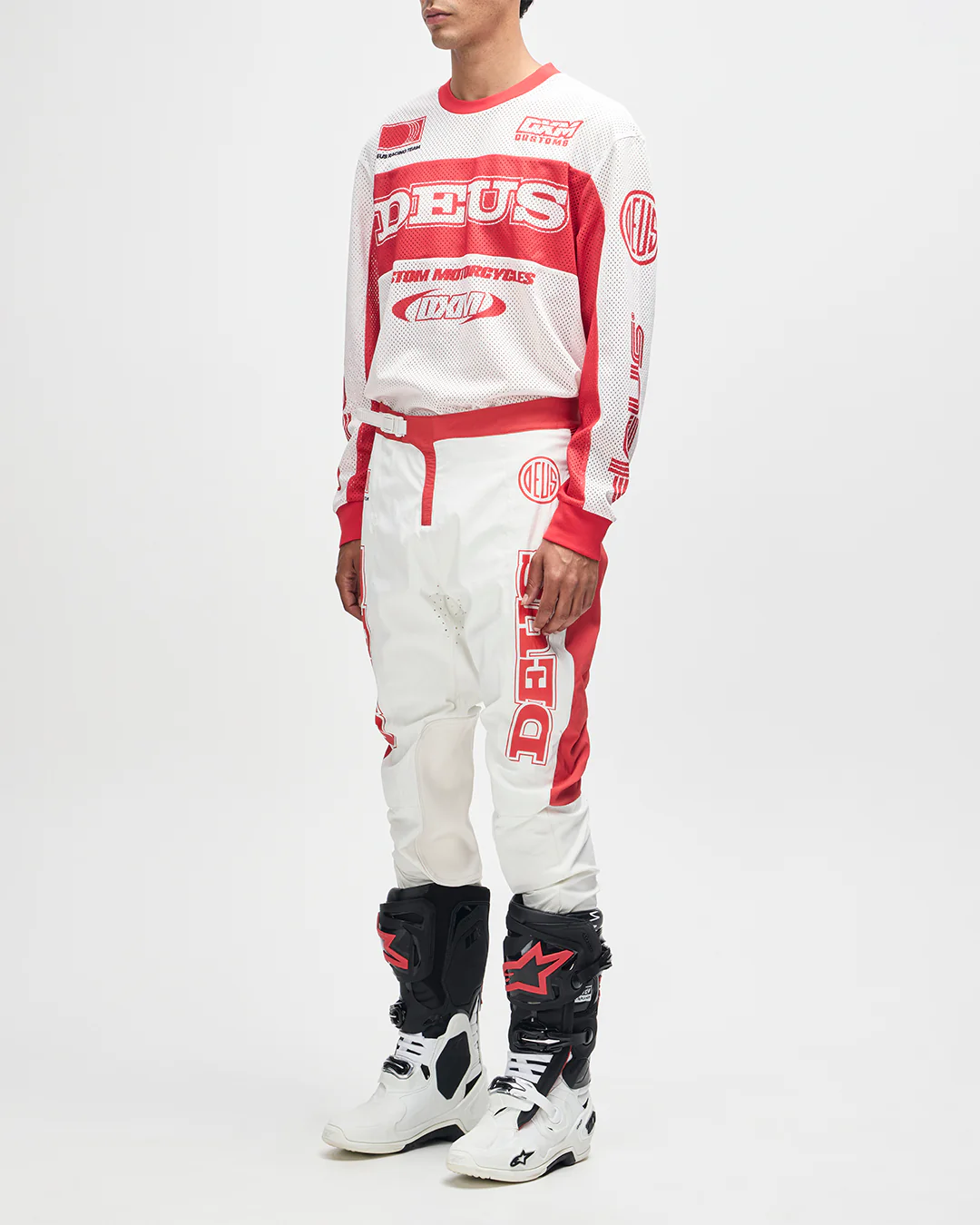MX Pant - White Red - Image 7