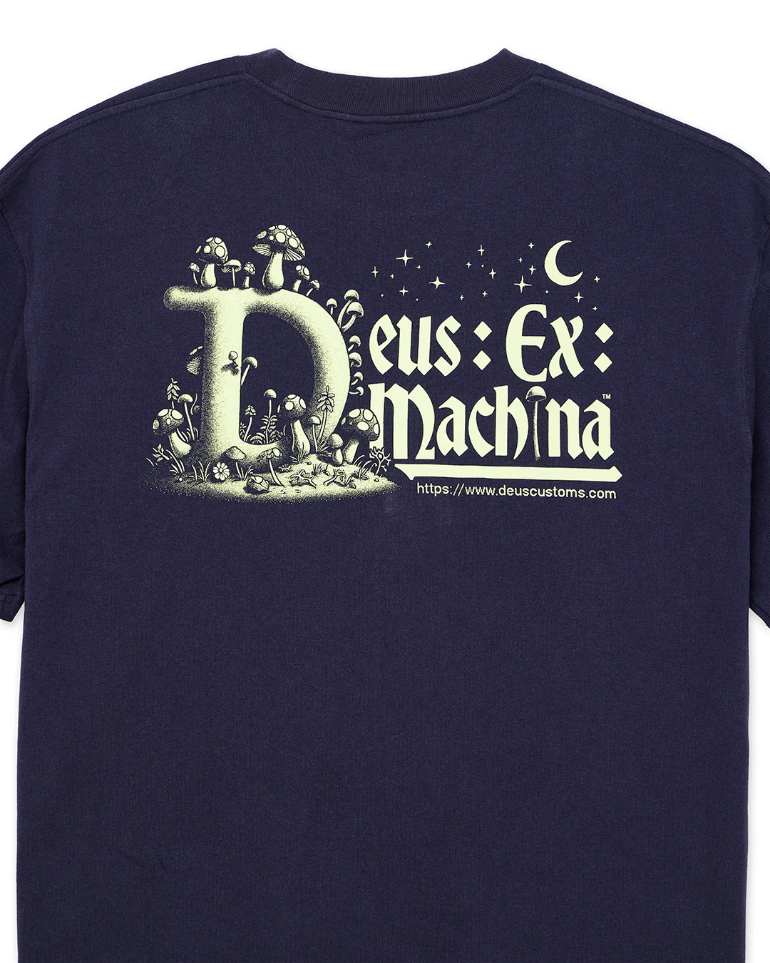 Mycelium Tee - Navy - Image 10