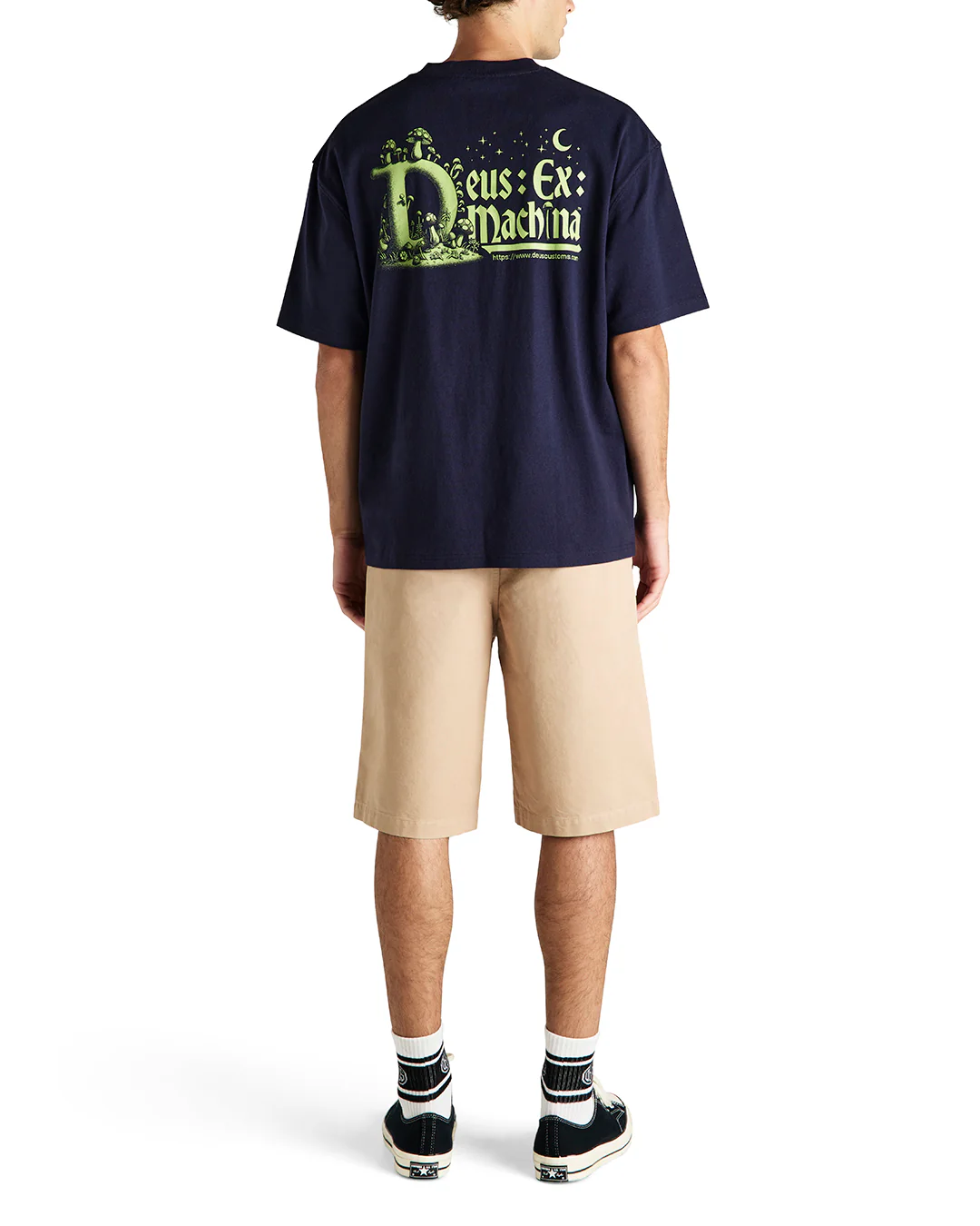 Mycelium Tee - Navy - Image 8