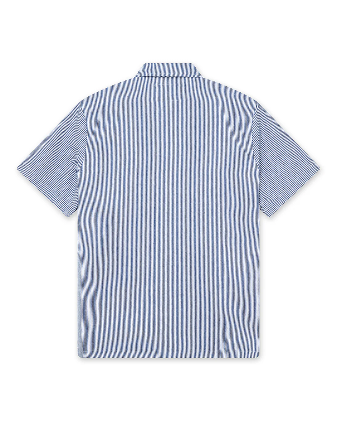 No Shelter Work Shirt - Blue Stripe - Image 4