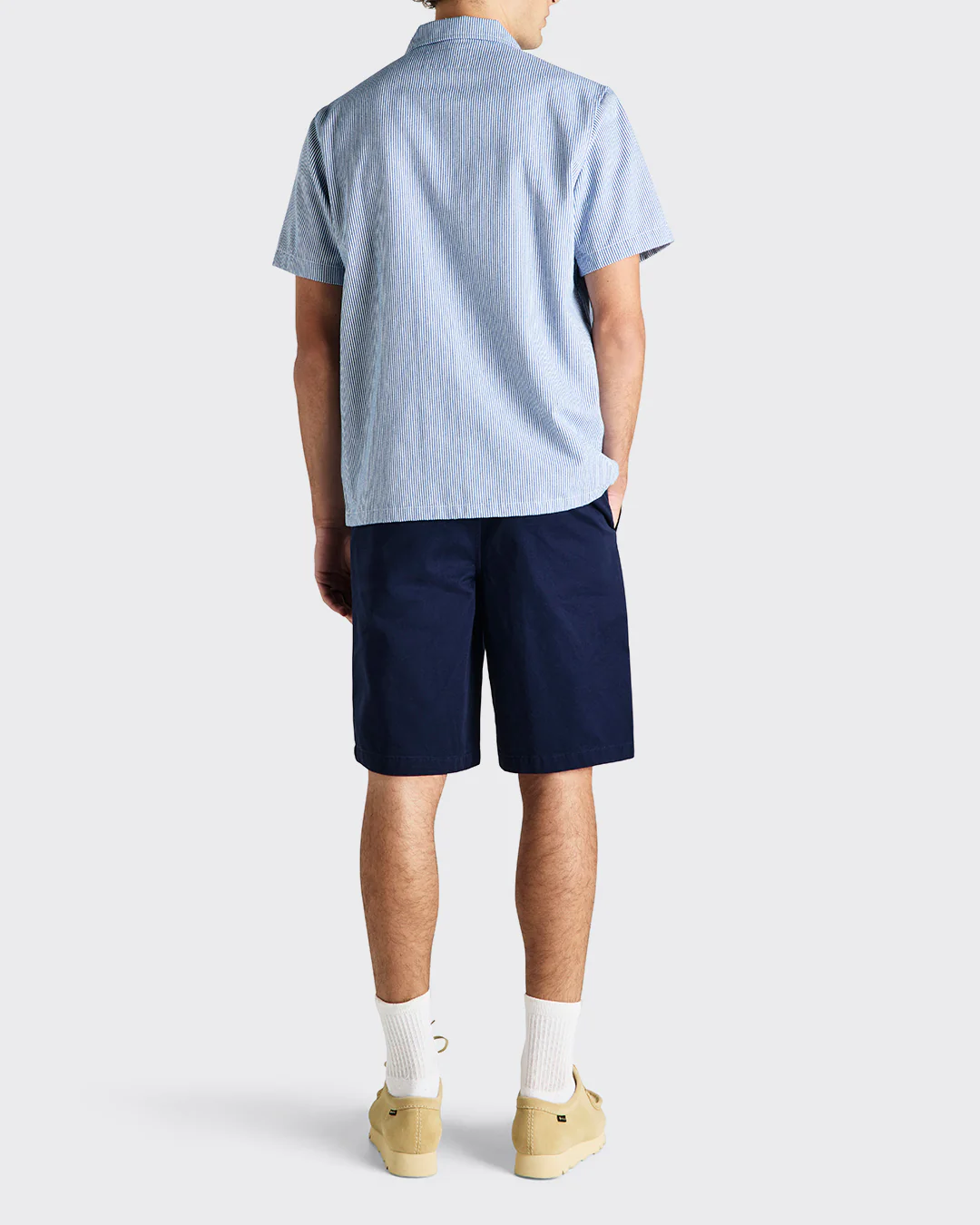 No Shelter Work Shirt - Blue Stripe - Image 6