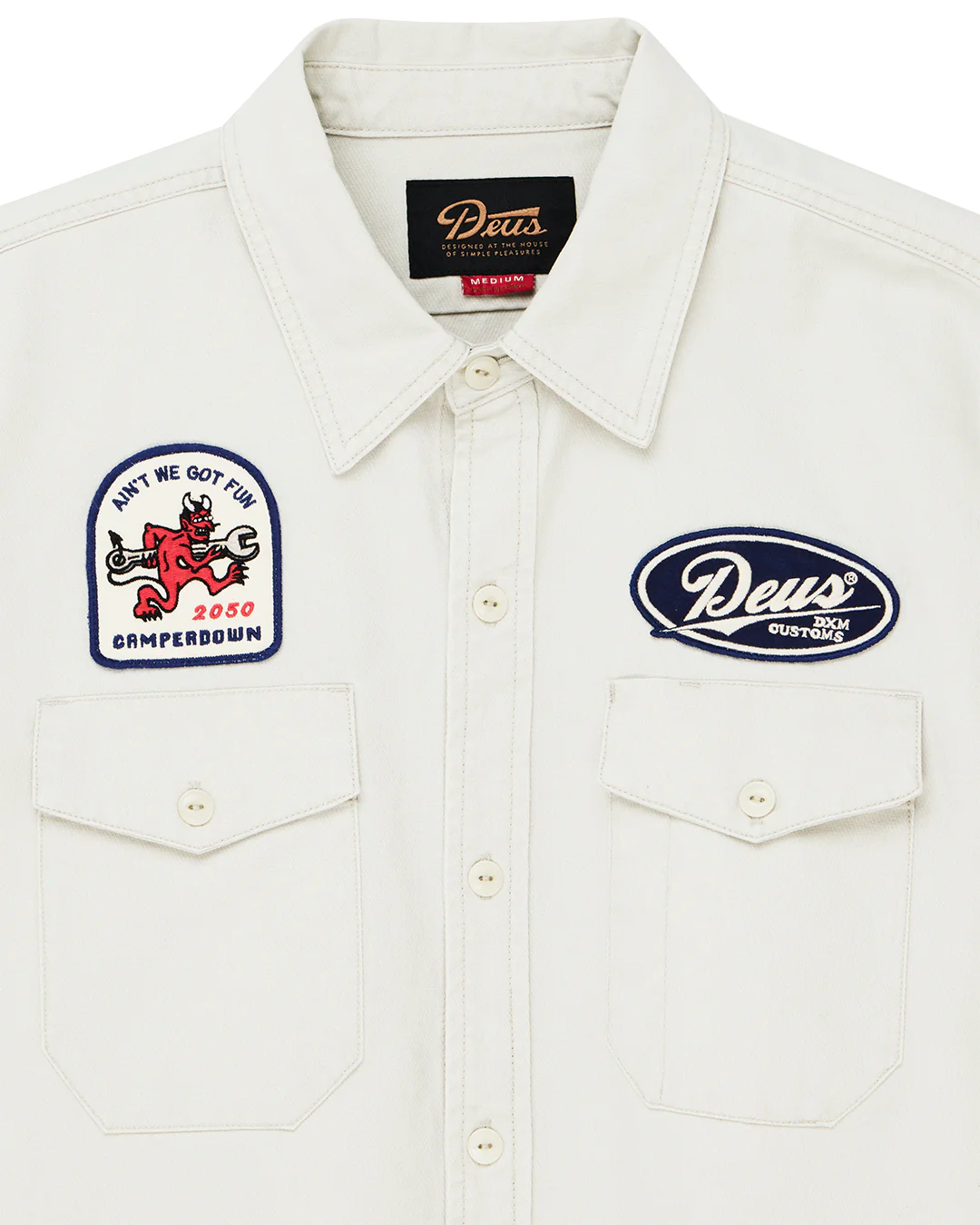 Nomad Shirt - Dirty White - Image 8