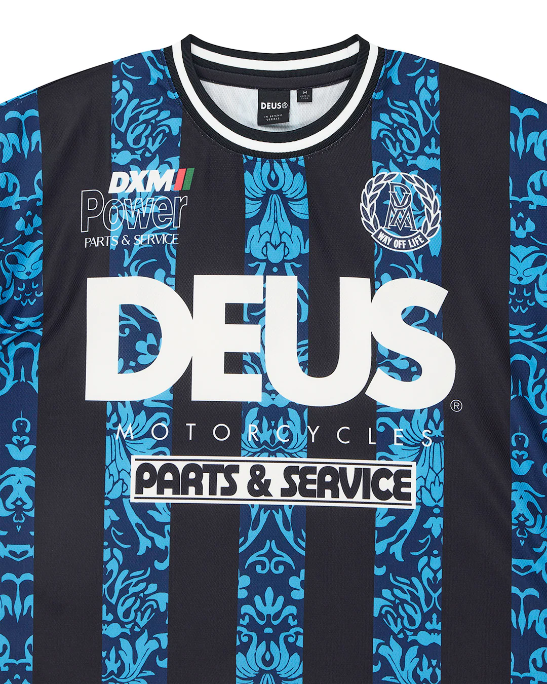 Nouveau Moto Tee - Pageant Blue - Image 6