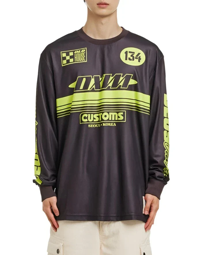 Old House Modern Mx Jersey - Black