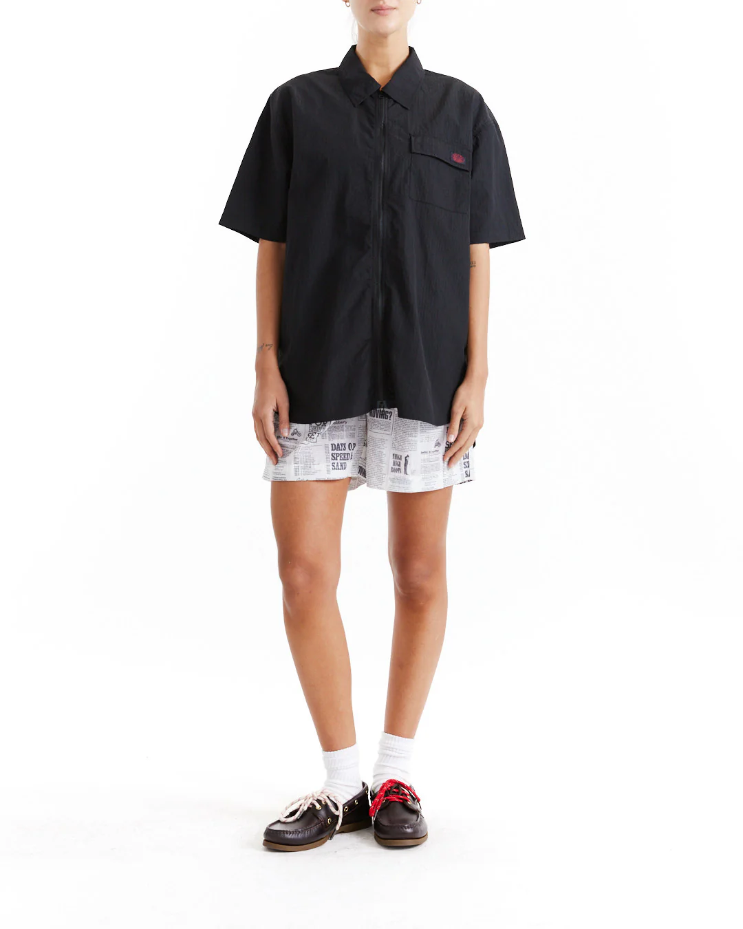 Paper Street Overshirt - Black Beauty - Image 3