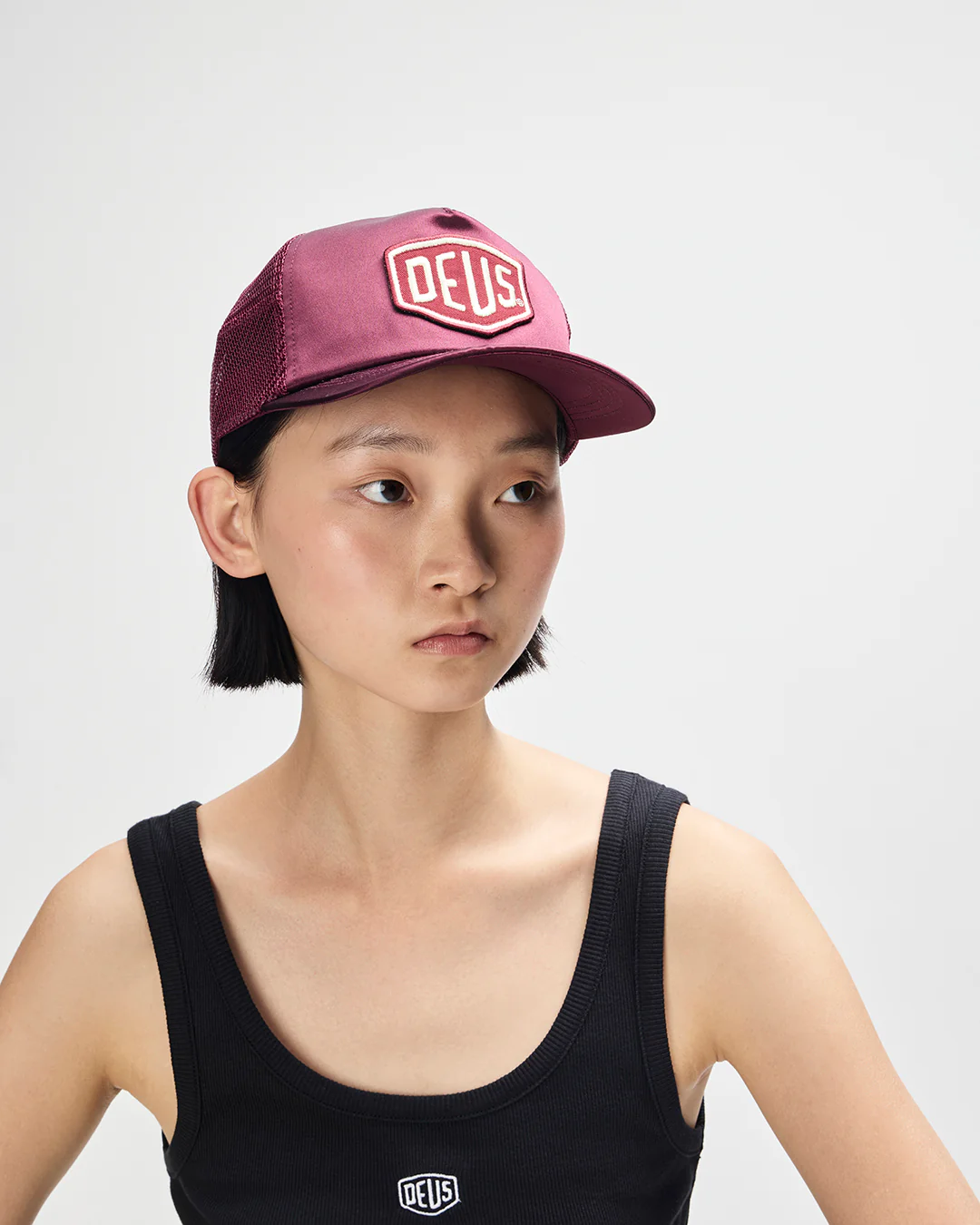Paris Shield Trucker - Cabernet Red - Image 6