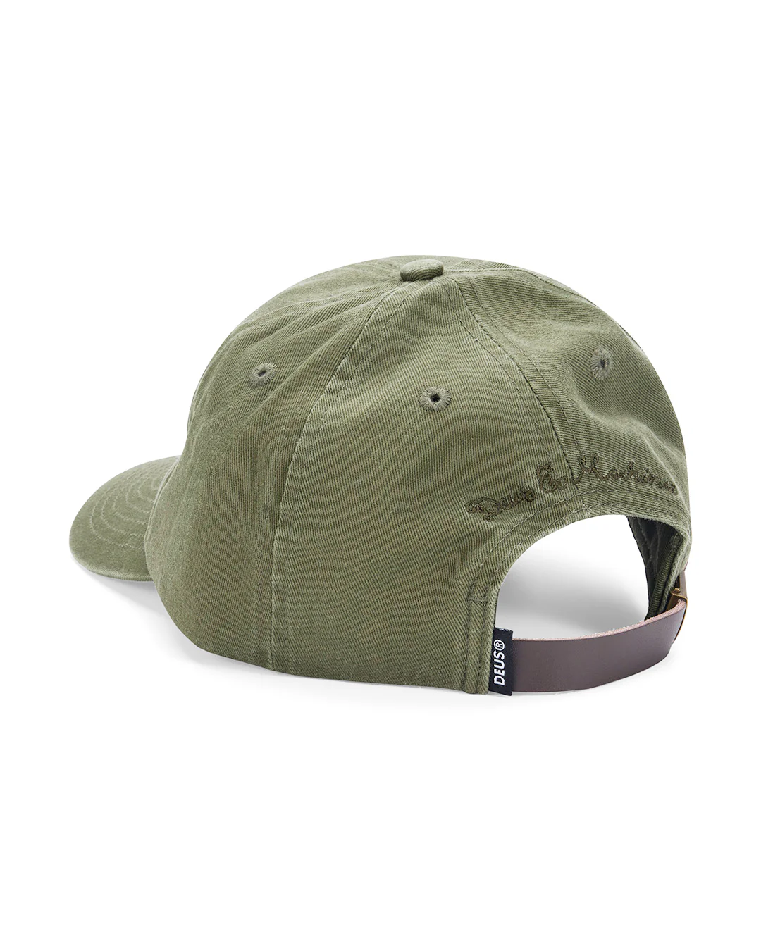 Pill Logo Dad Cap - Pine Green - Image 4
