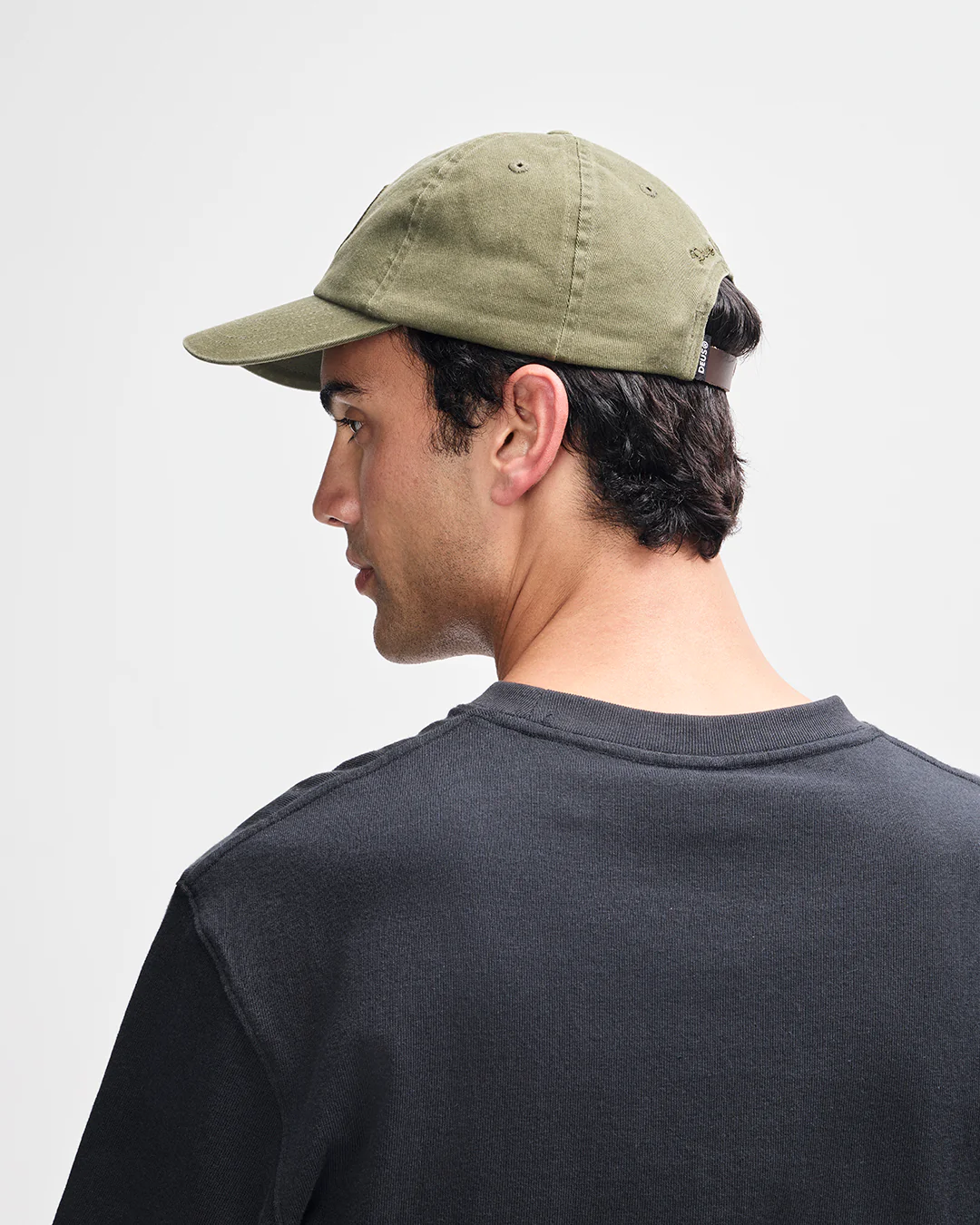 Pill Logo Dad Cap - Pine Green - Image 6