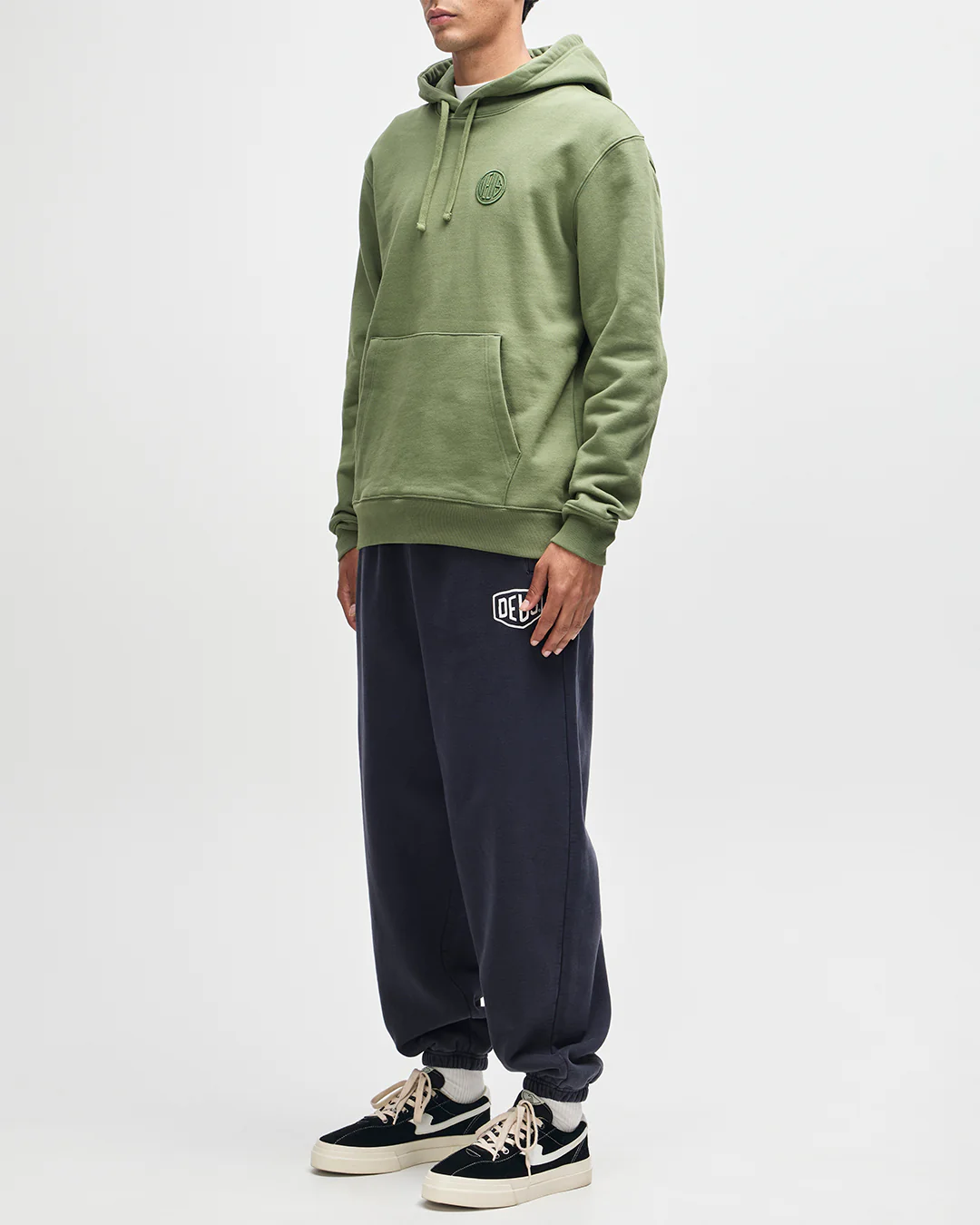 Pill Logo Hoodie - Pine Green - Image 5