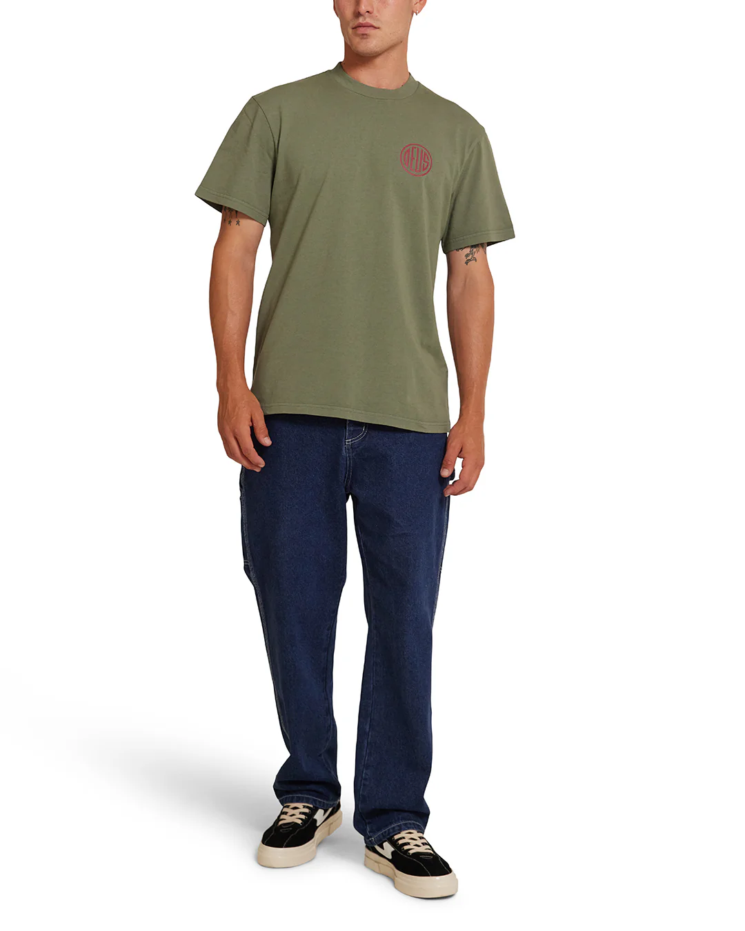 Pill Logo Tee - Pine - Image 3