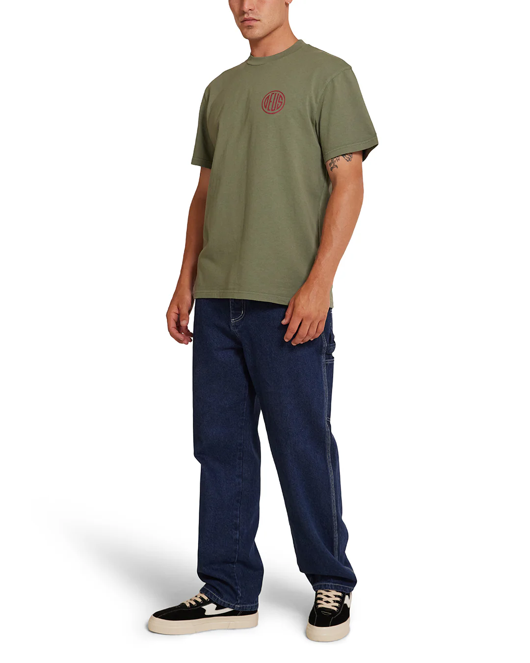 Pill Logo Tee - Pine - Image 5