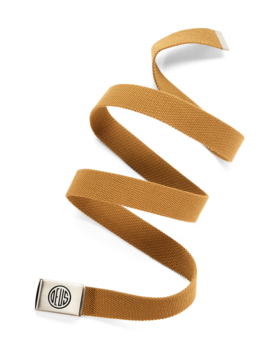 Pill Web Belt - Bronze Brown