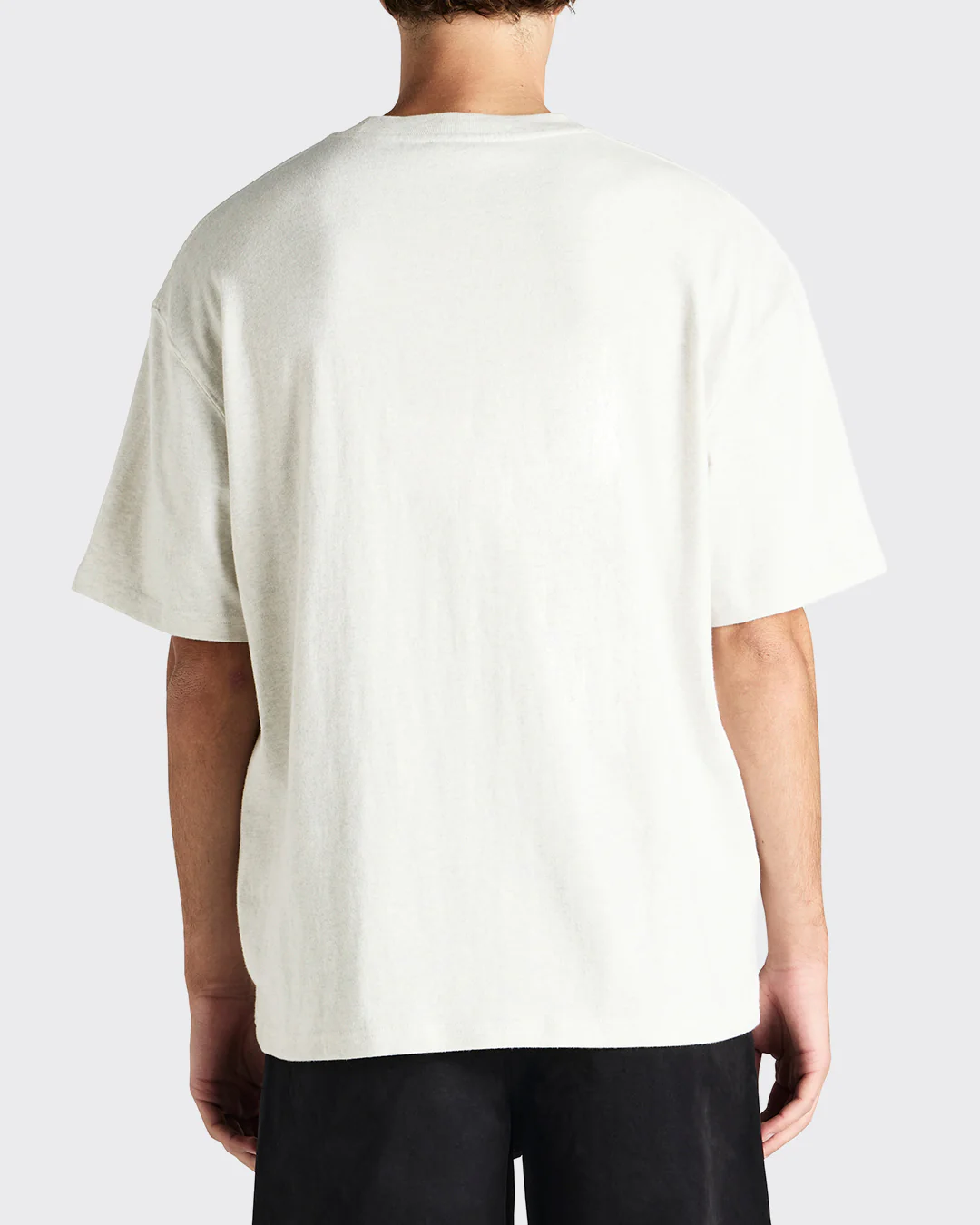 Plug And Play Tee - Light Grey Marle - Image 2