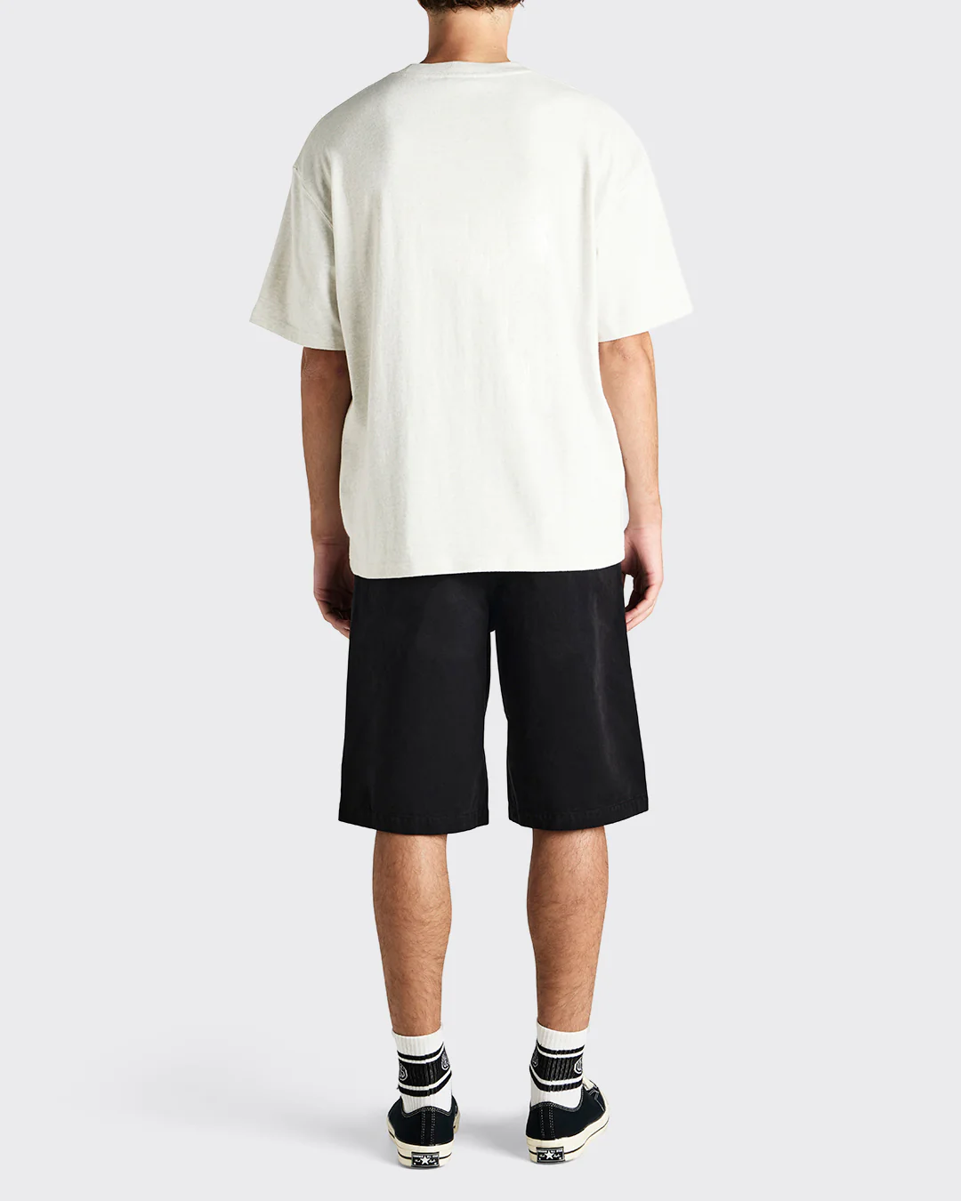 Plug And Play Tee - Light Grey Marle - Image 6