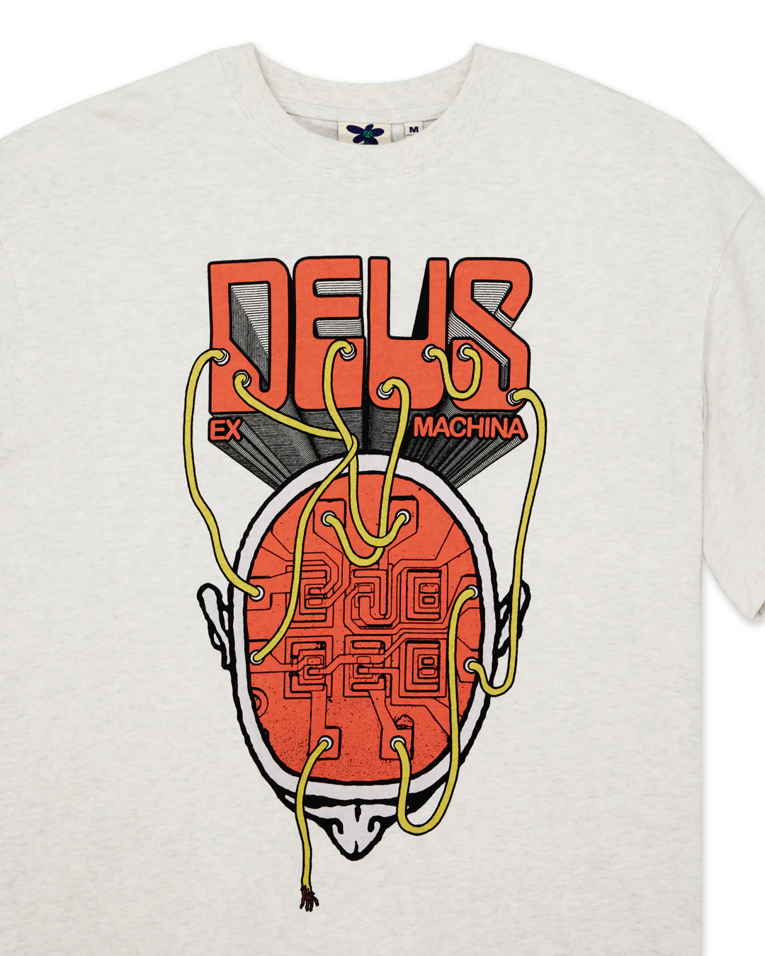 Plug And Play Tee - Light Grey Marle - Image 7