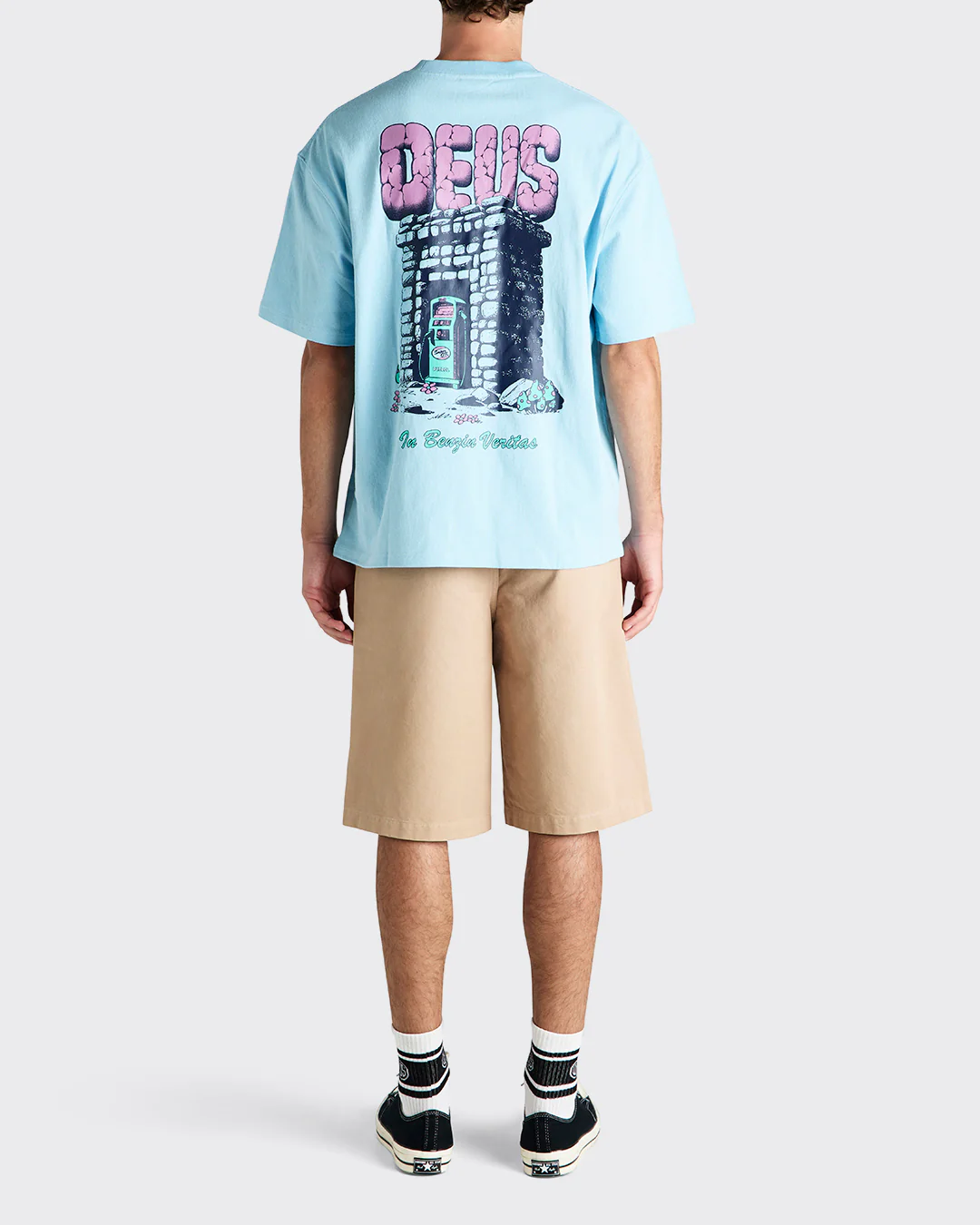 Primitive Fuel Tee - Sky Blue - Image 6