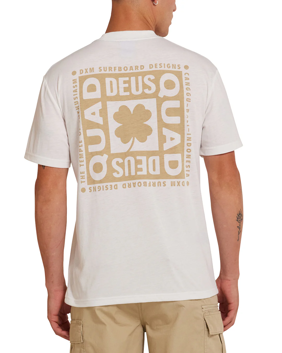 Quad Tee - Vintage White - Image 2