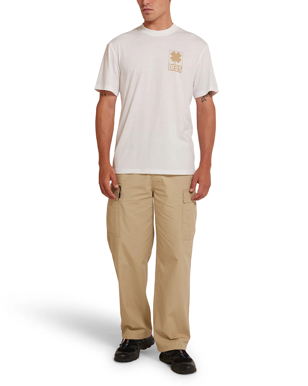 Quad Tee - Vintage White - Image 3
