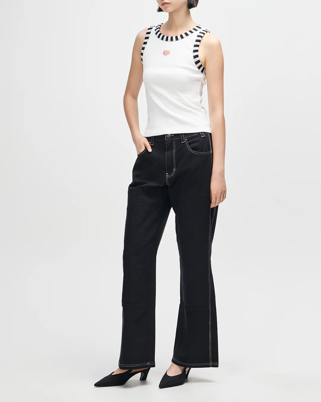 Rally Shield Tank - Antique White - Image 9