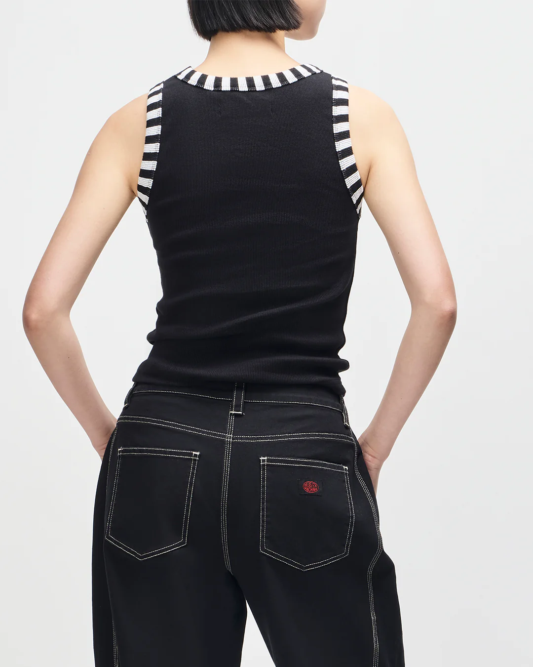 Rally Shield Tank - Black - Image 2