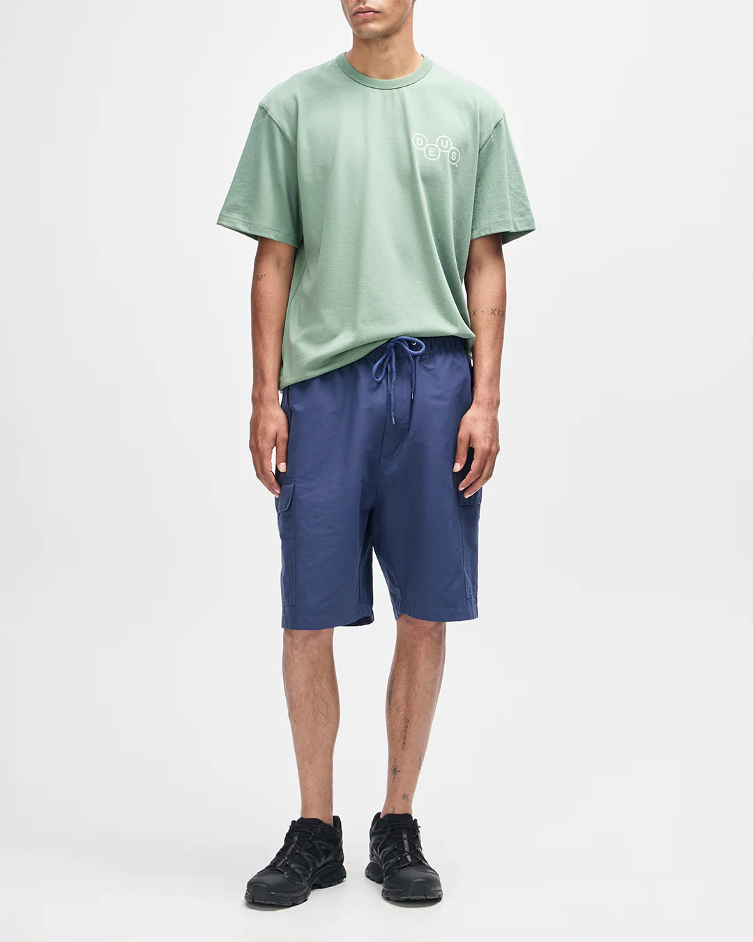 Remi Cargo Short - Mechanic Blue - Image 10