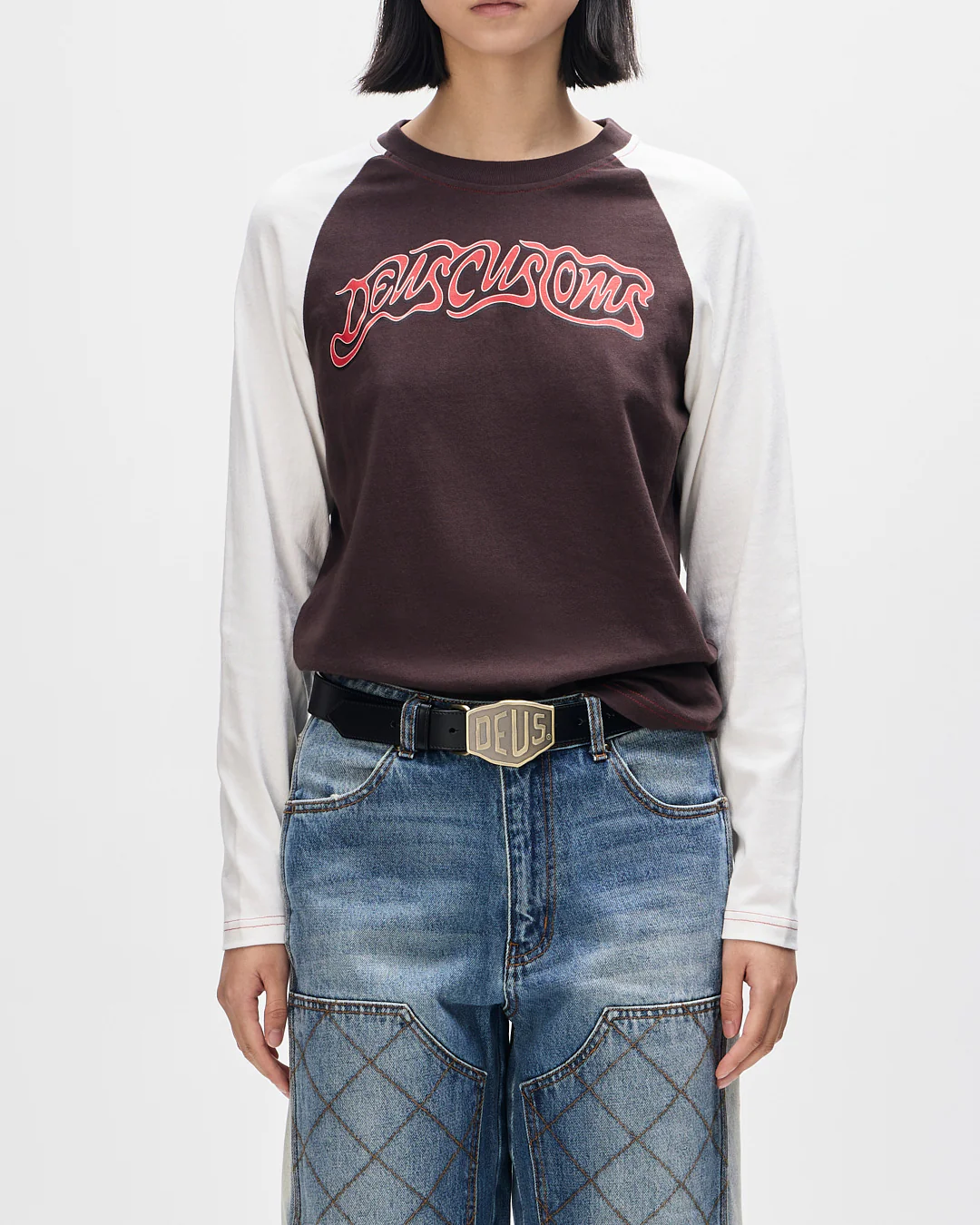 Rocca Raglan Tee - Java Brown