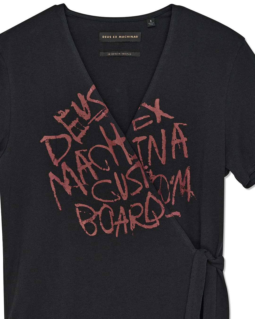 Rogue Wrap Tee - Black - Image 8