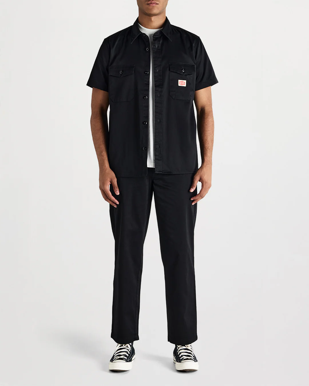 Service Ss Shirt - Black - Image 5