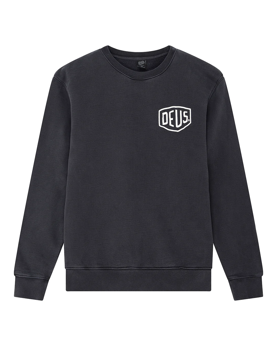 Shield Garment Dyed Crew - Black - Image 3