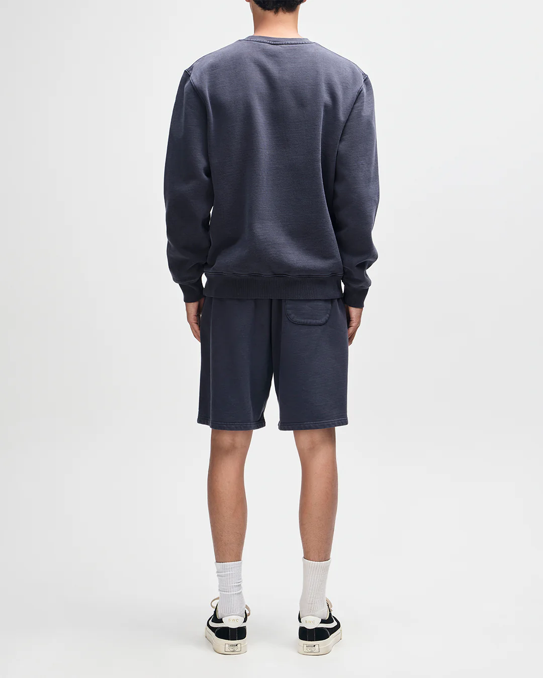 Shield Garment Dyed Crew - Black - Image 6