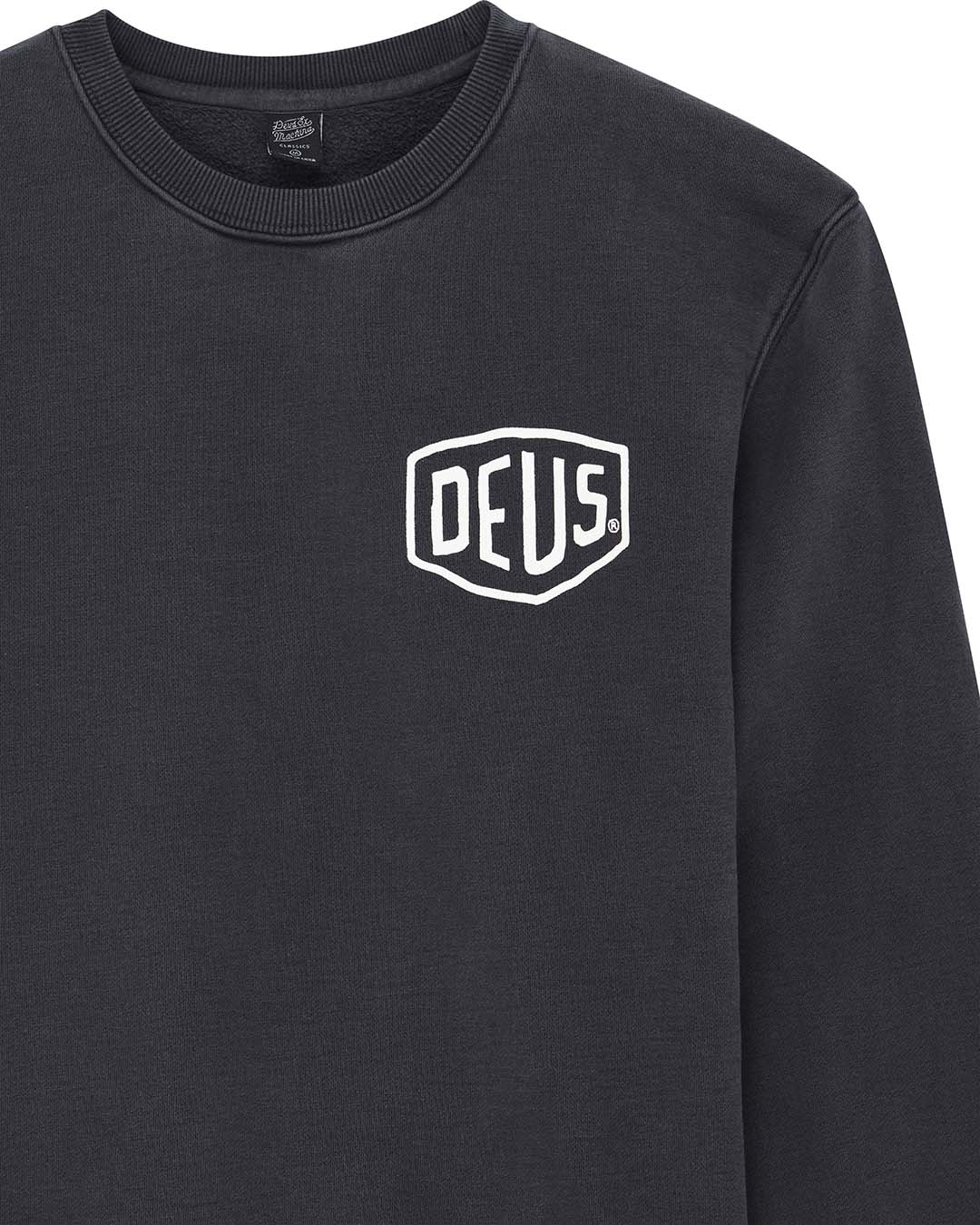 Shield Garment Dyed Crew - Black - Image 8