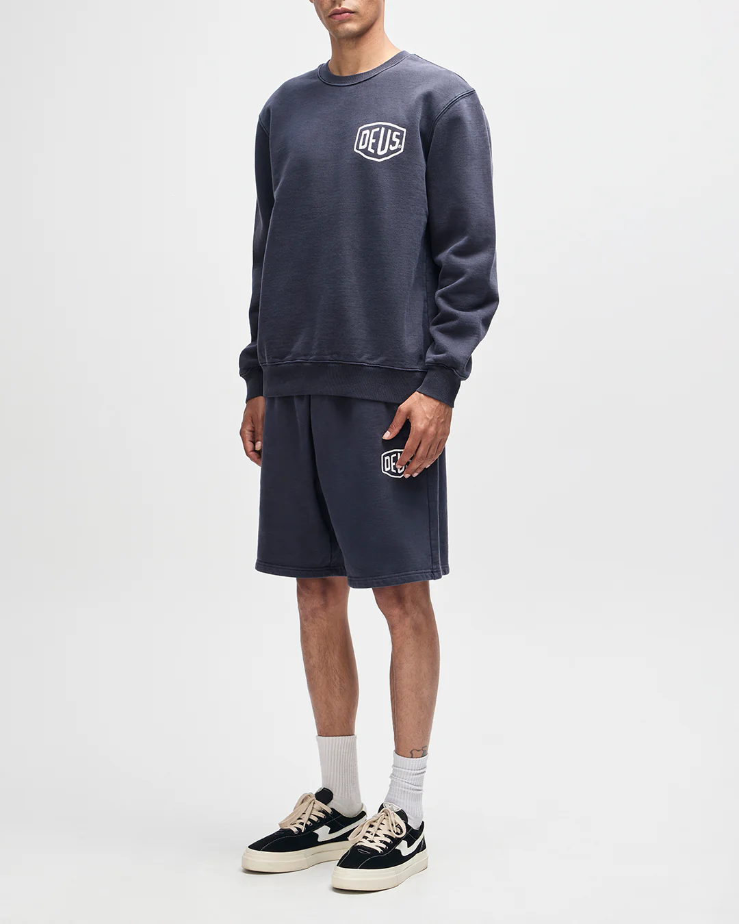 Shield Garment Dyed Crew - Black - Image 9