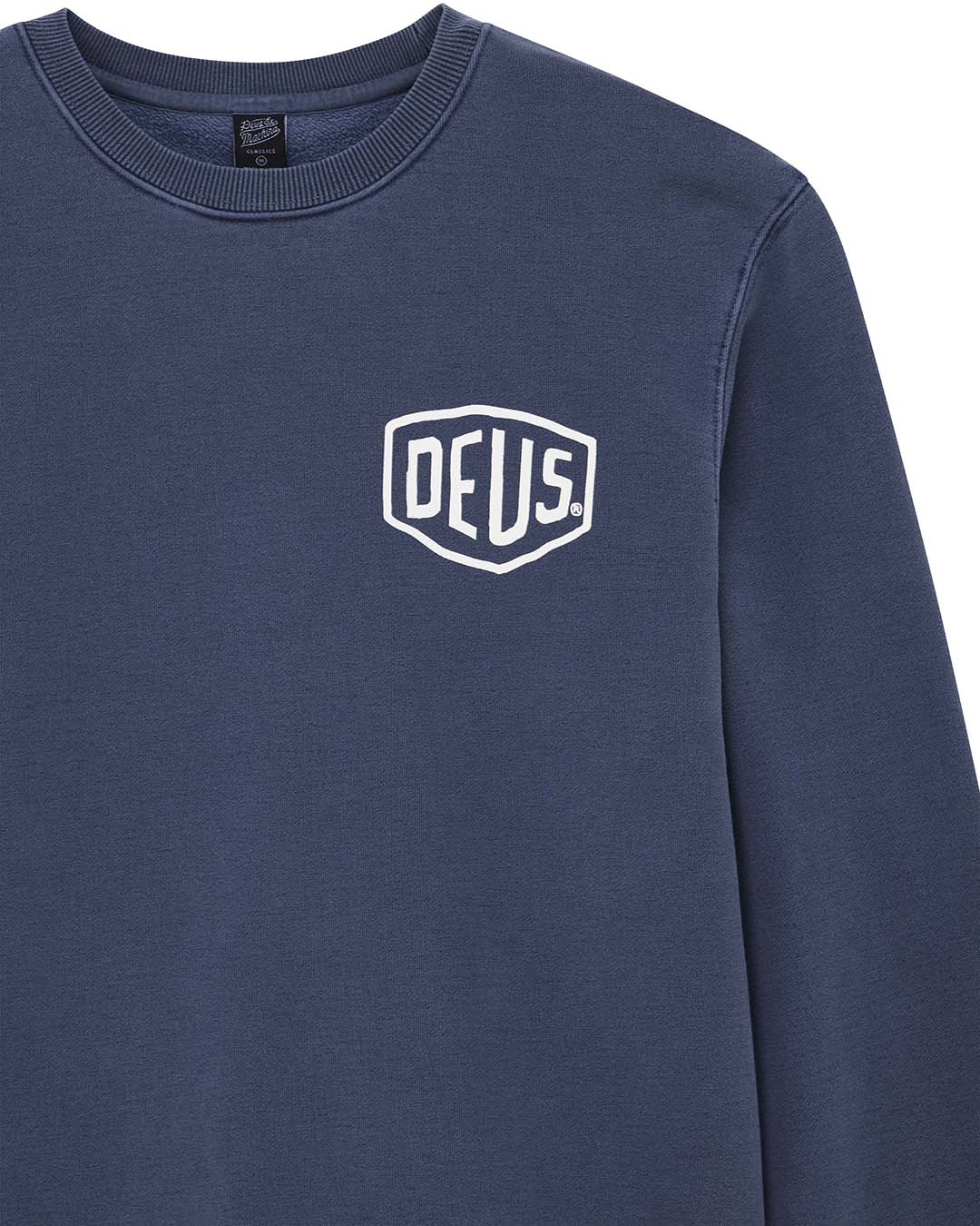 Shield Garment Dyed Crew - Mechanic Blue - Image 2