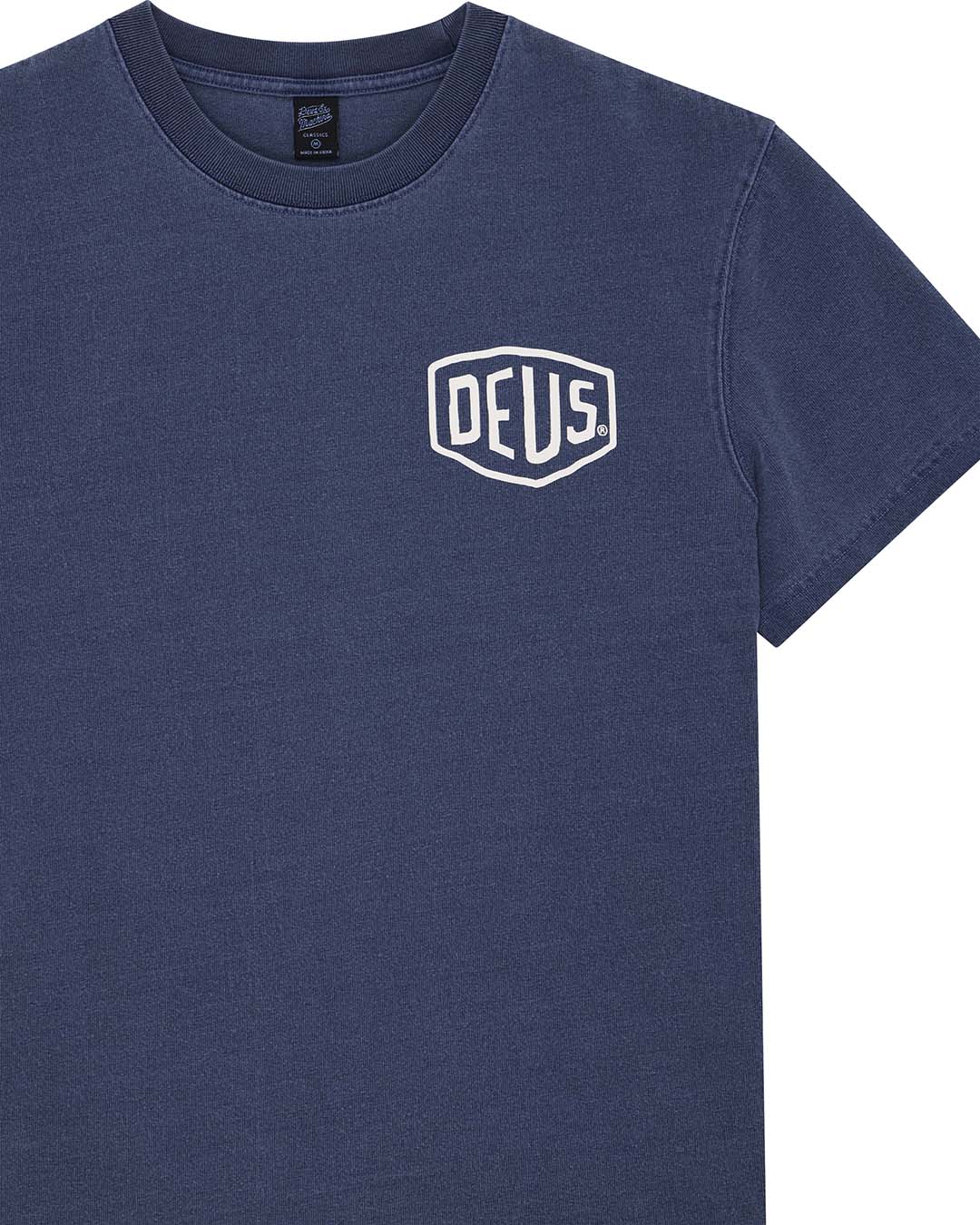Shield Garment Dyed Tee - Mechanic Blue - Image 3