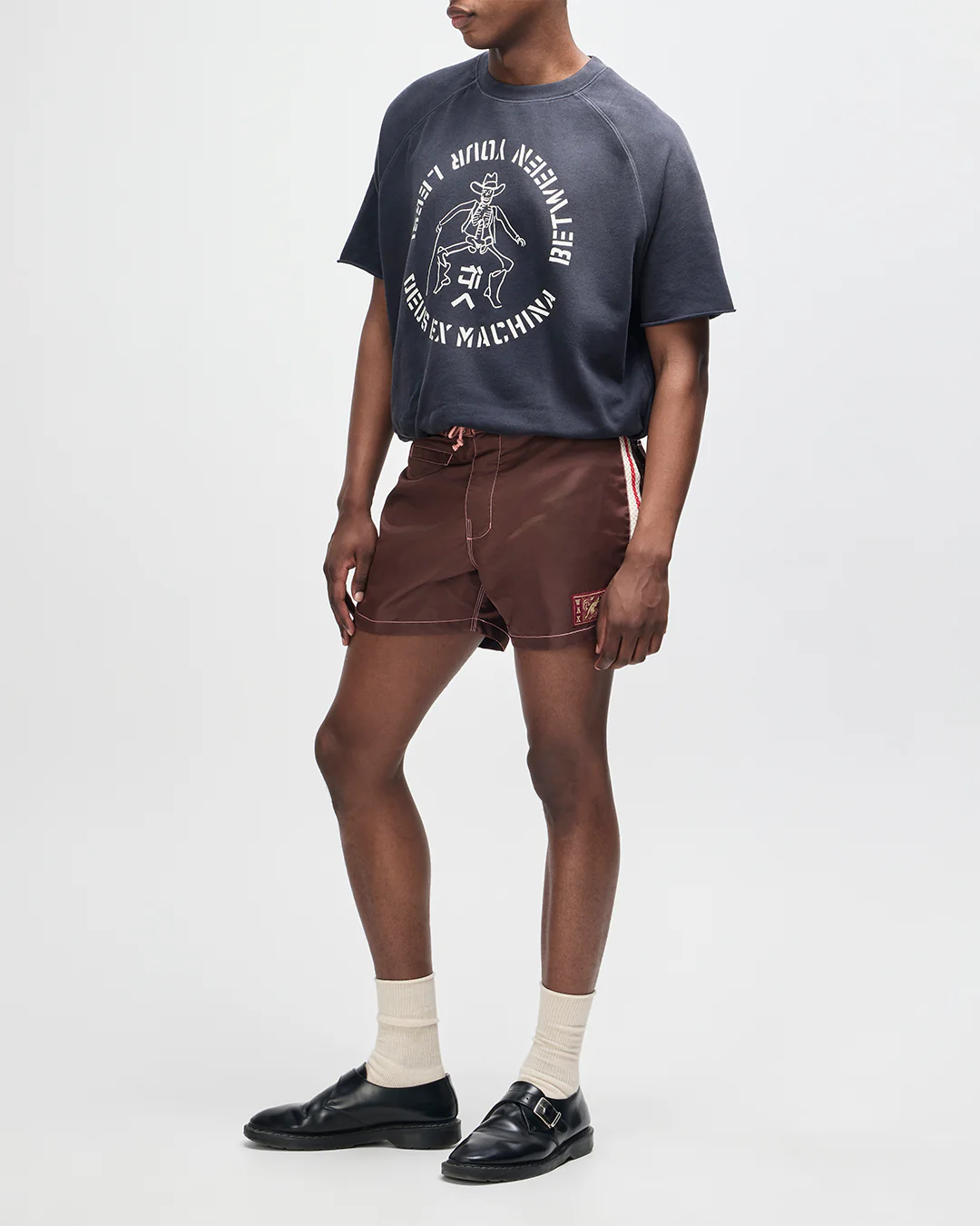 Short Short Boardshort - Ruby Red - Image 5
