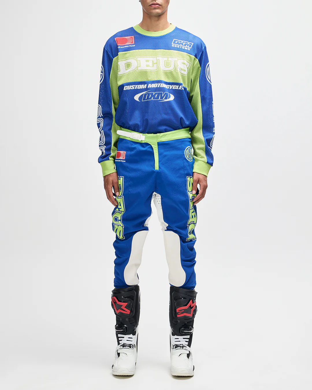 Step Out Moto Jersey - Blue - Image 5