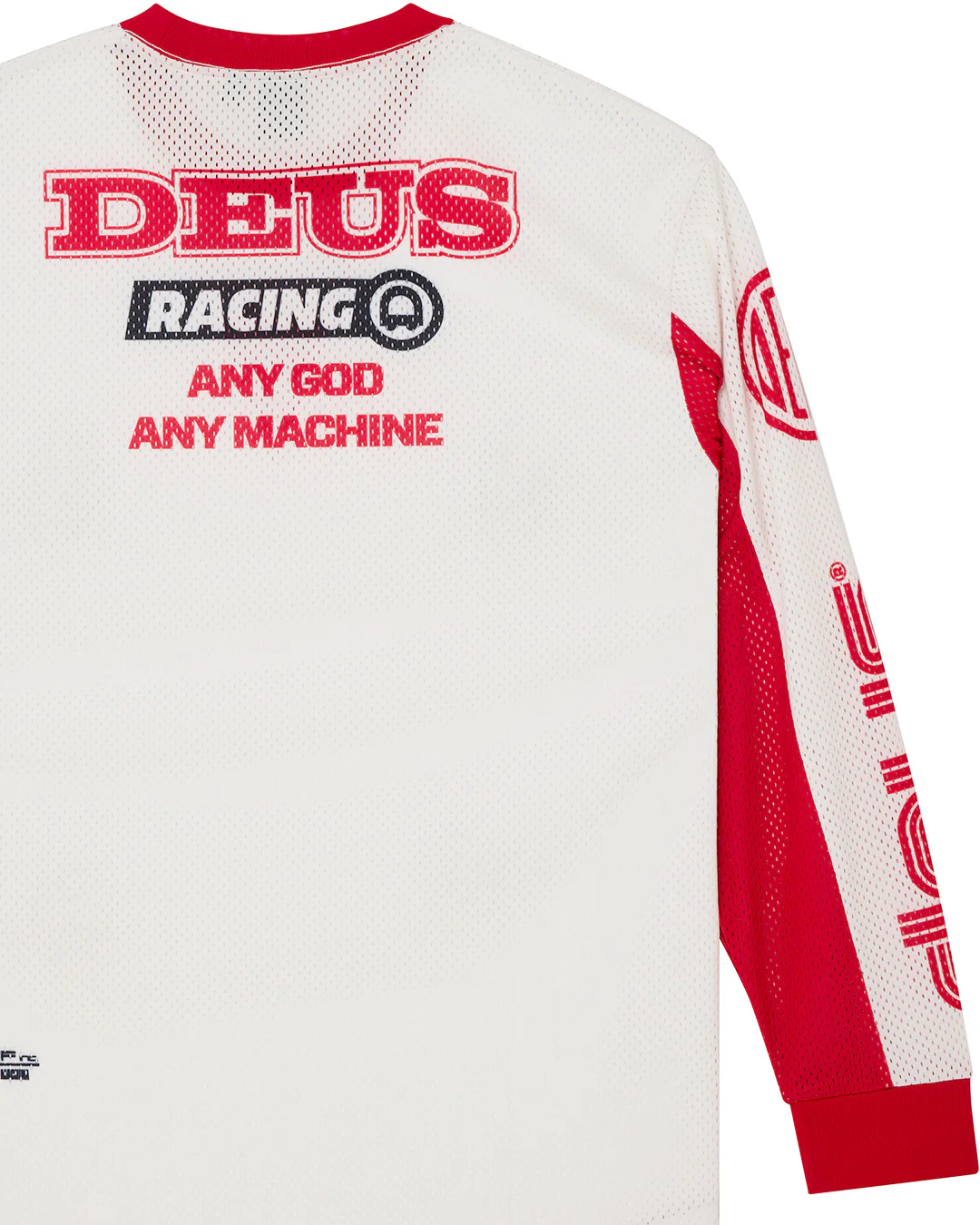 Step Out Moto Jersey - White-Red - Image 8