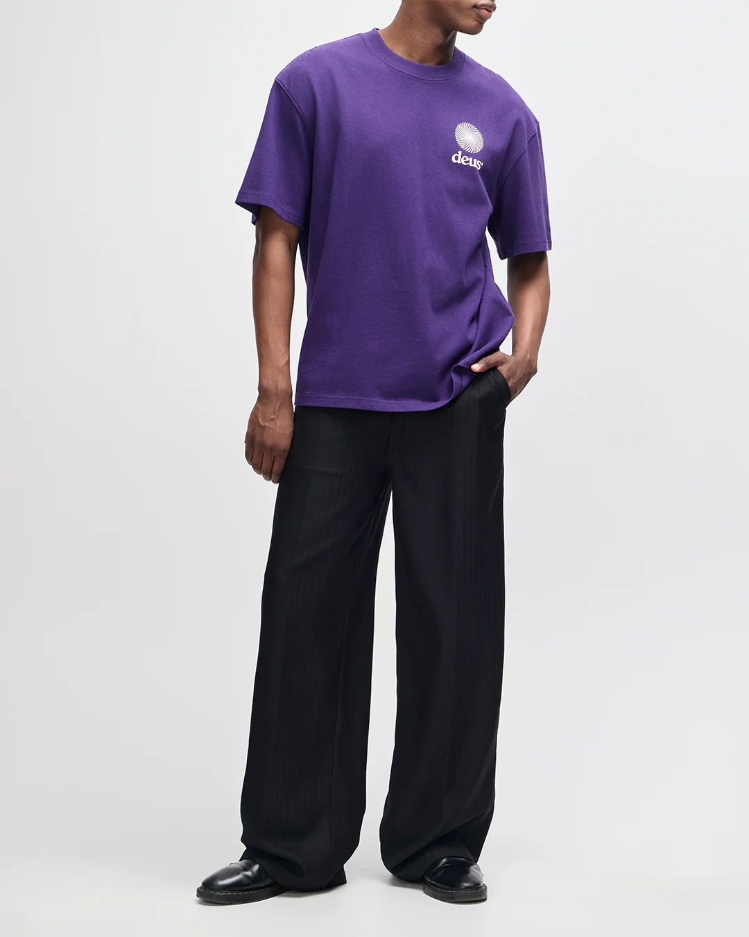 Strata Tee - Violet Indigo - Image 5