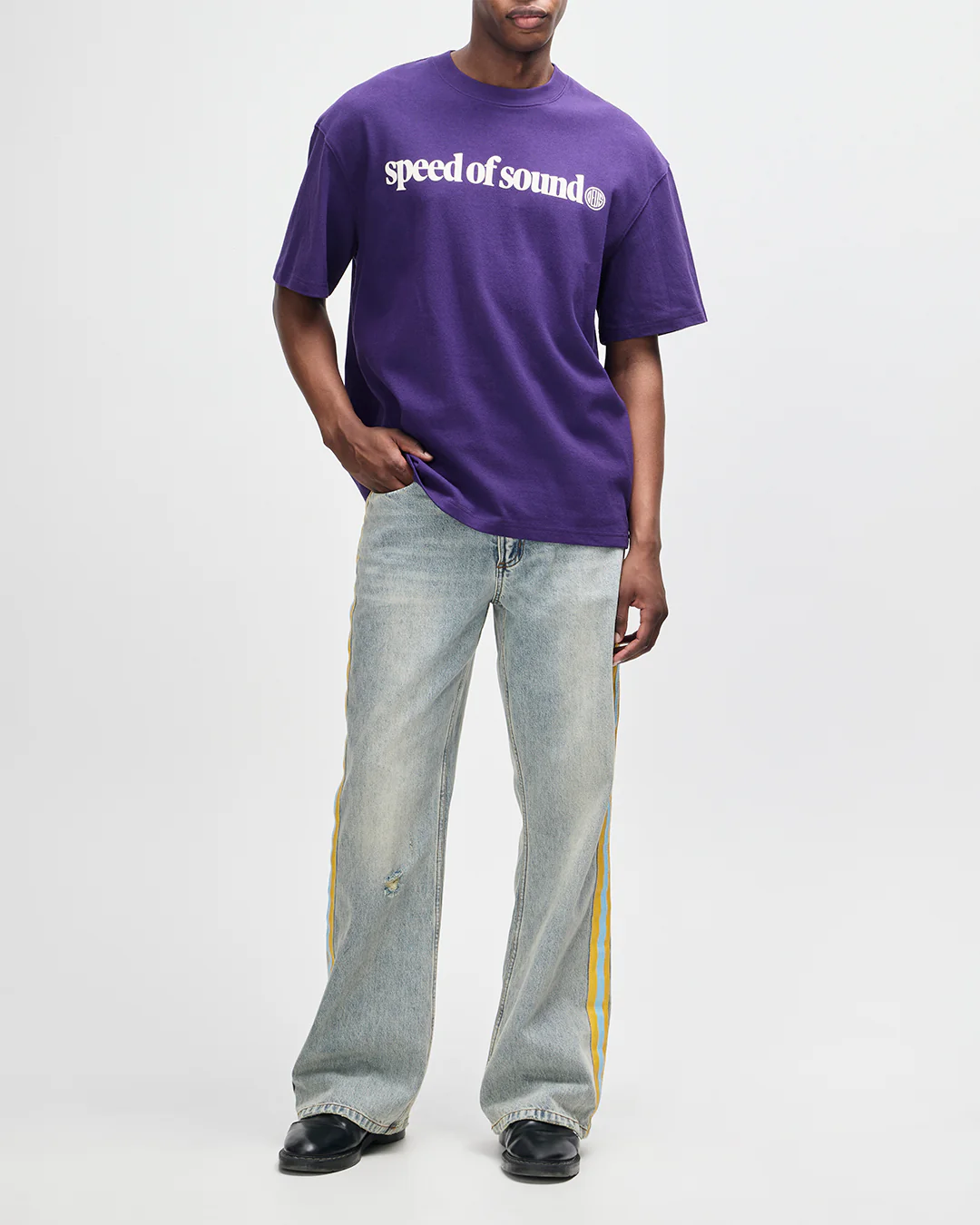 Velocity Tee - Violet Indigo - Image 5