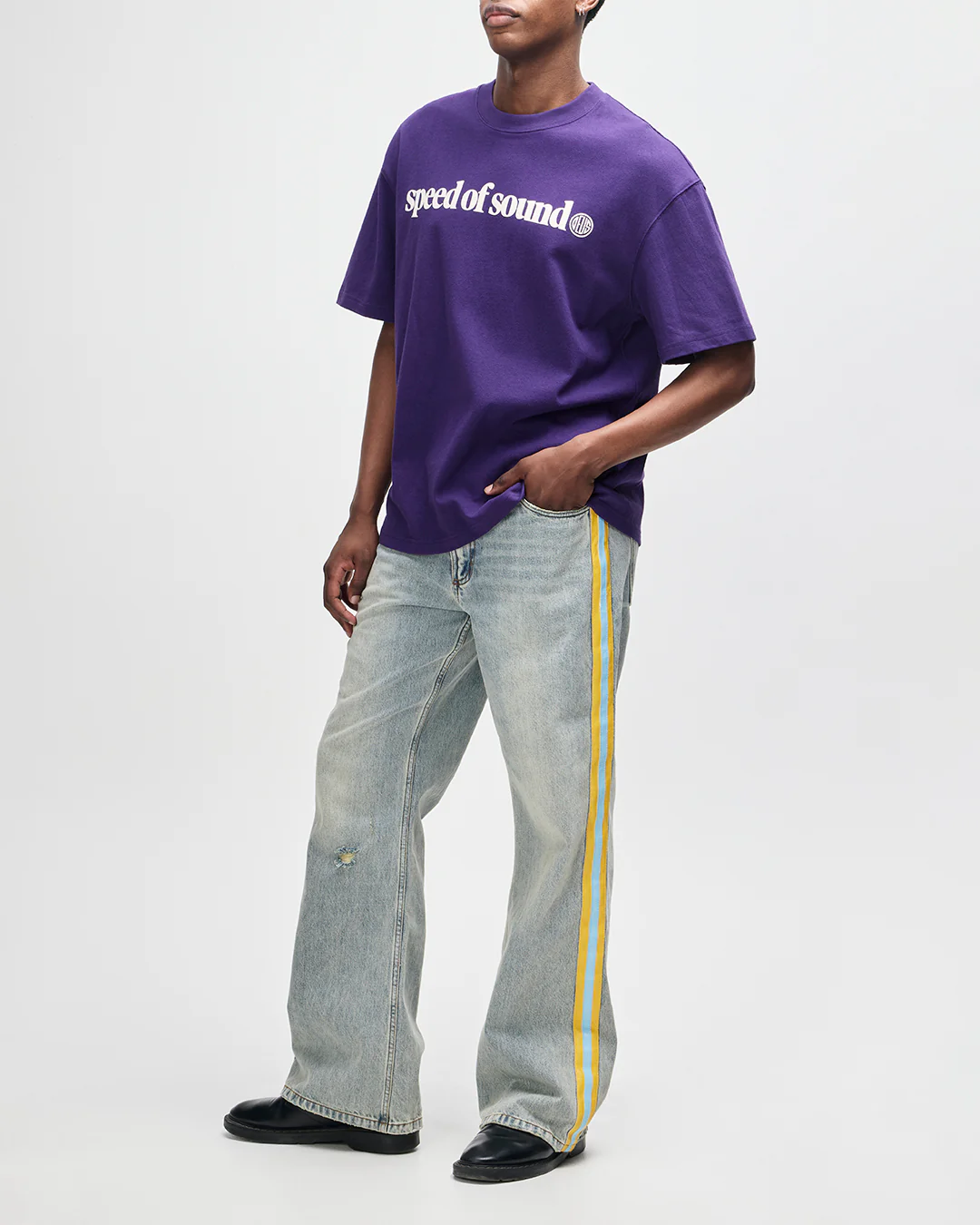 Velocity Tee - Violet Indigo - Image 9