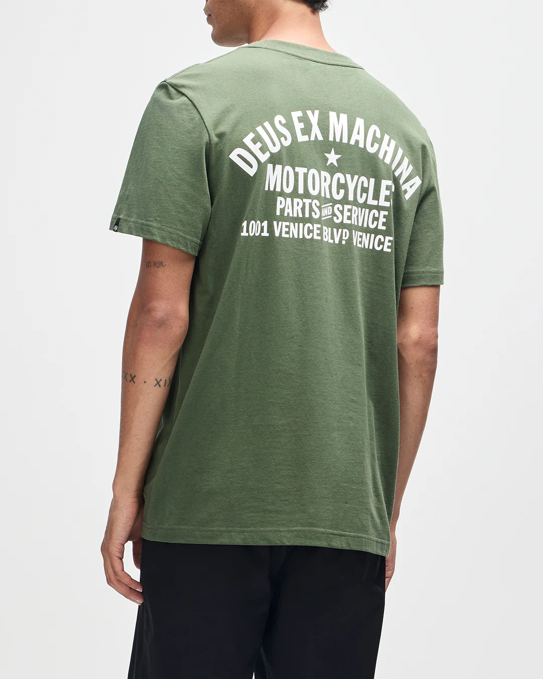 Venice Address Tee - Pine Green - Image 2
