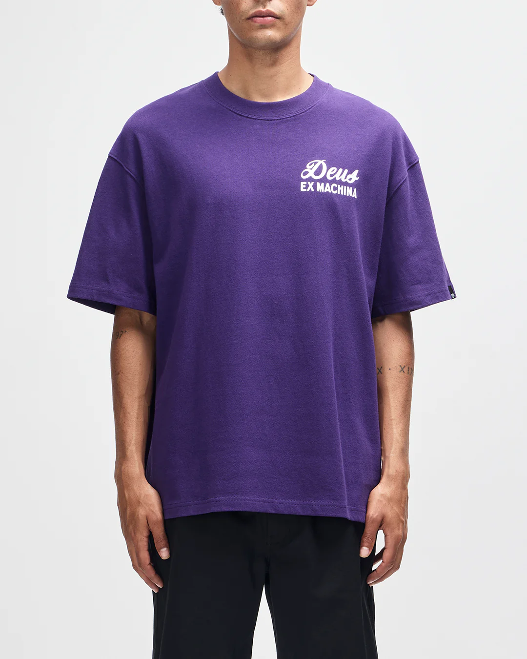 Venice Sign Tee - Violet Indigo