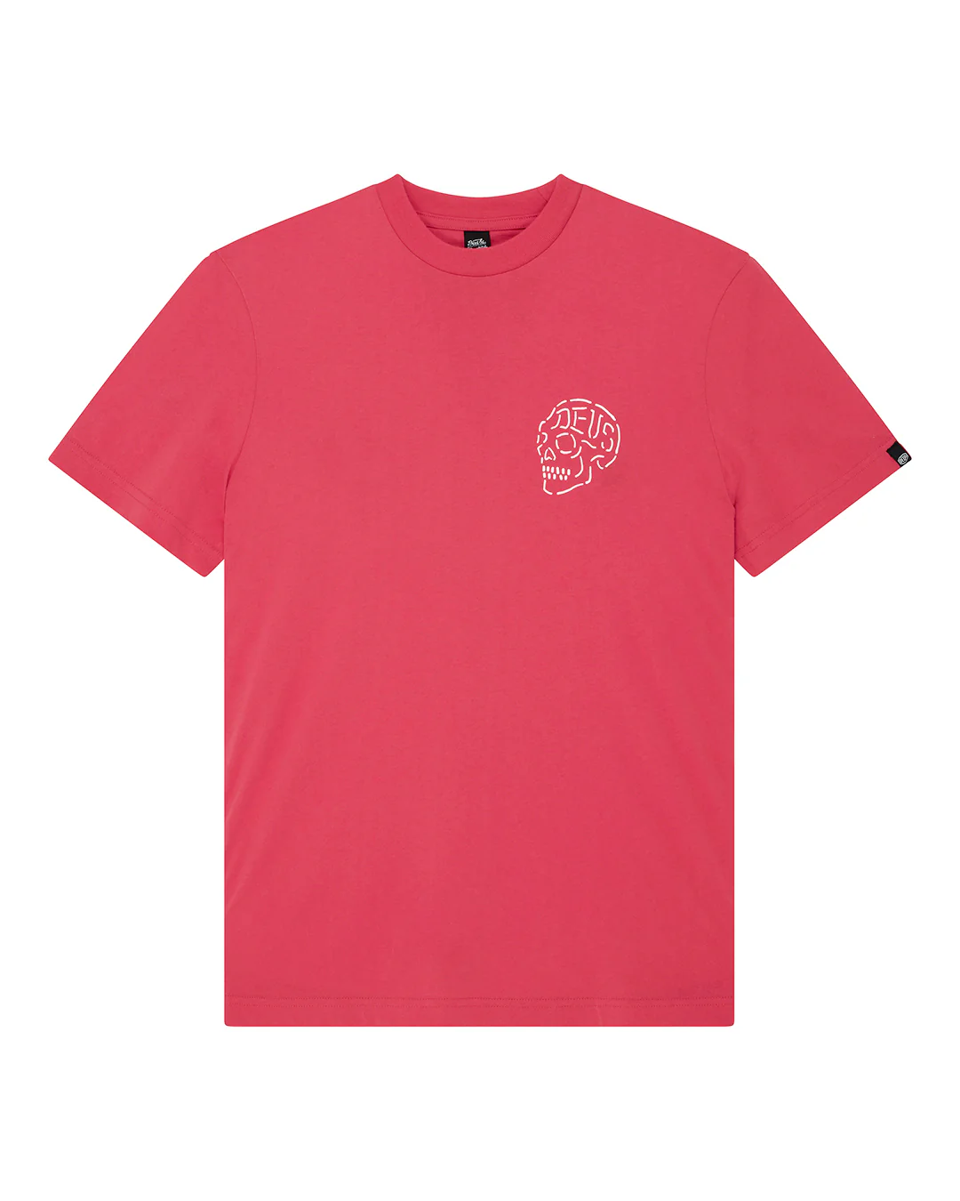 Venice Skull Tee - Melon Red - Image 3