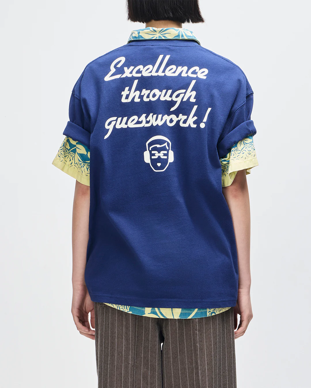 Working Towards Tee - Limoges Blue - Image 6