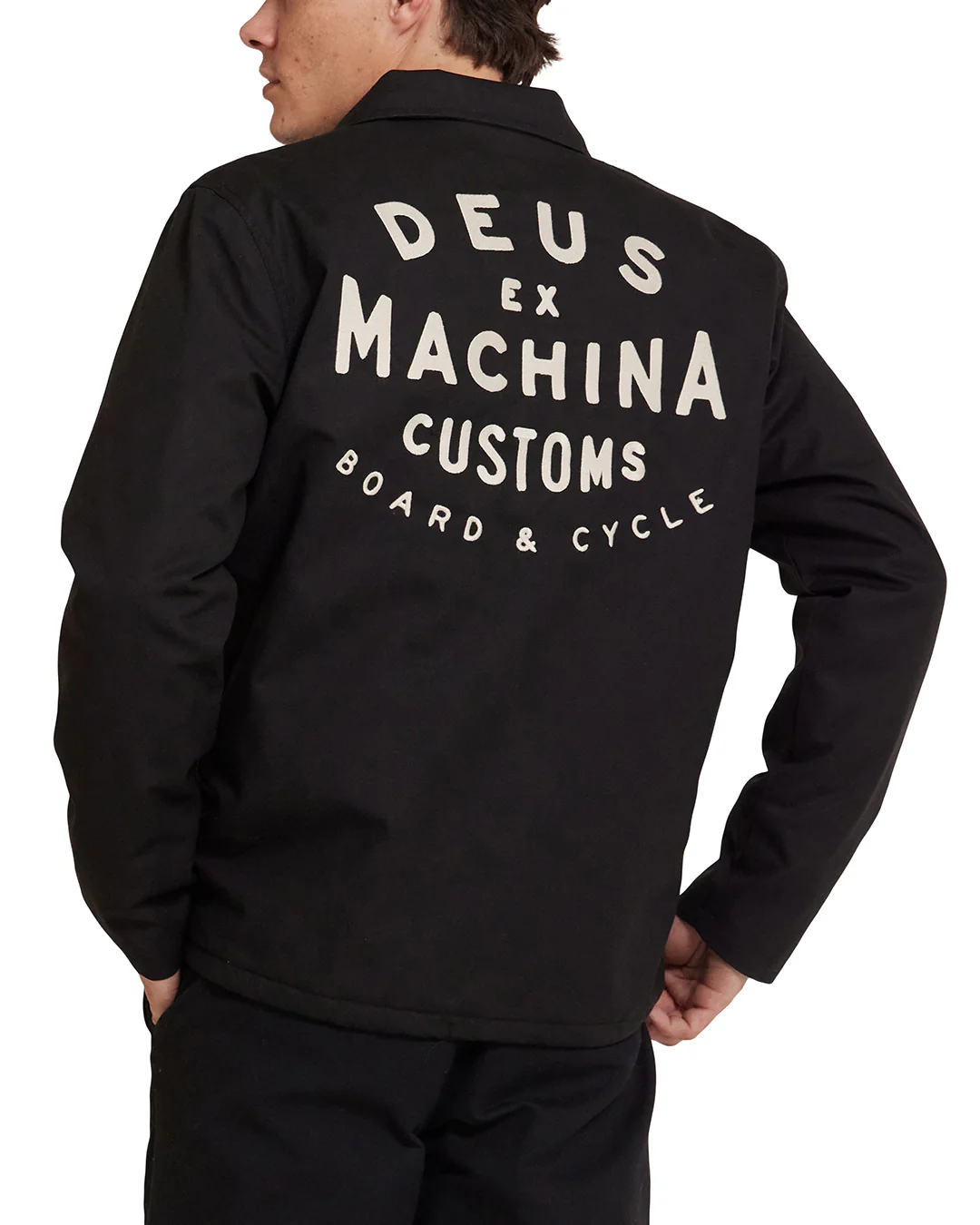 Workshop Coach Jacket - Black - Image 2